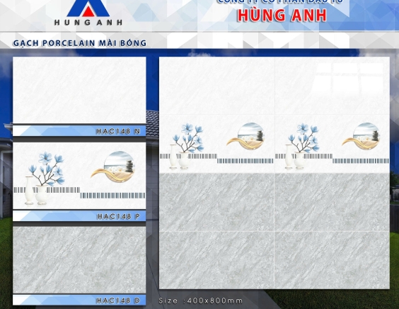 GẠCH PORCLELAIN MÀI BÓNG HAC148NDP