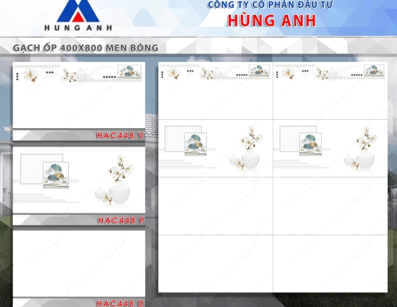 GẠCH PORCLELAIN MÀI BÓNG HAC448VDP