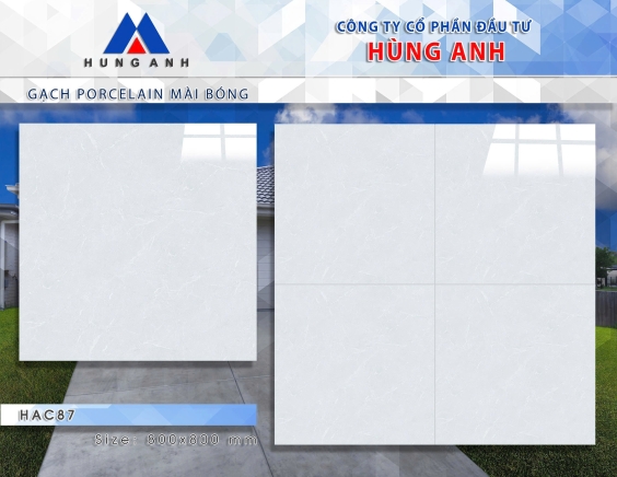 GẠCH PORCLELAIN MÀI BÓNG HAC87