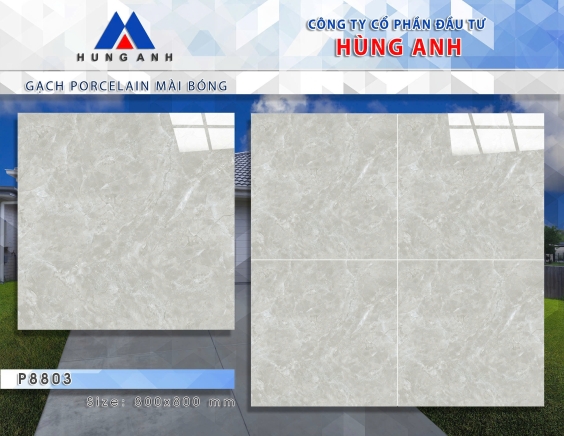 GẠCH PORCLELAIN MÀI BÓNG P8803